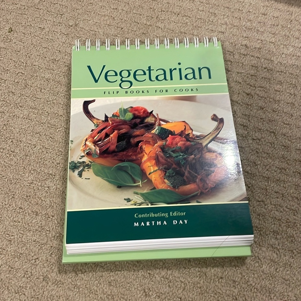 Vegetarian flip cookbook